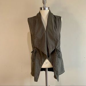 Sanctuary Anorak Olive Green Vest